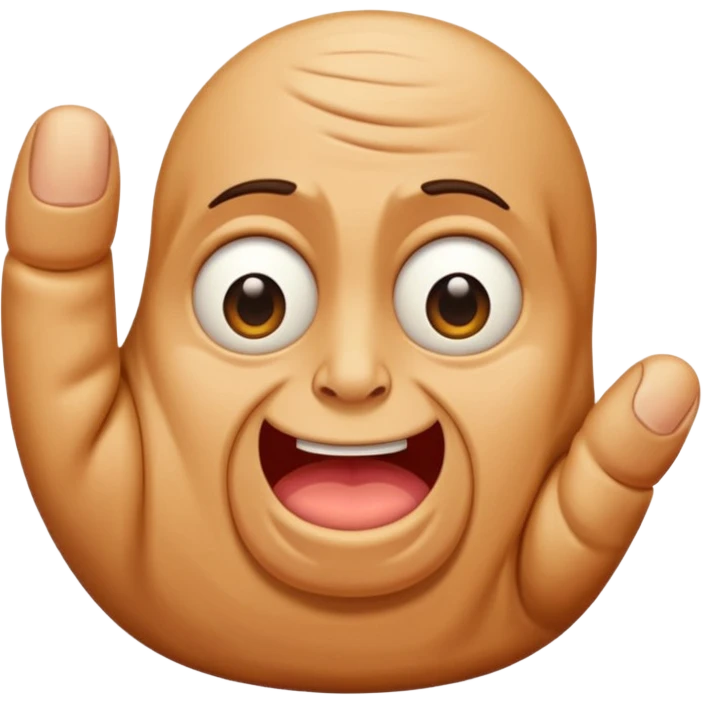 Giant thumb  emoji