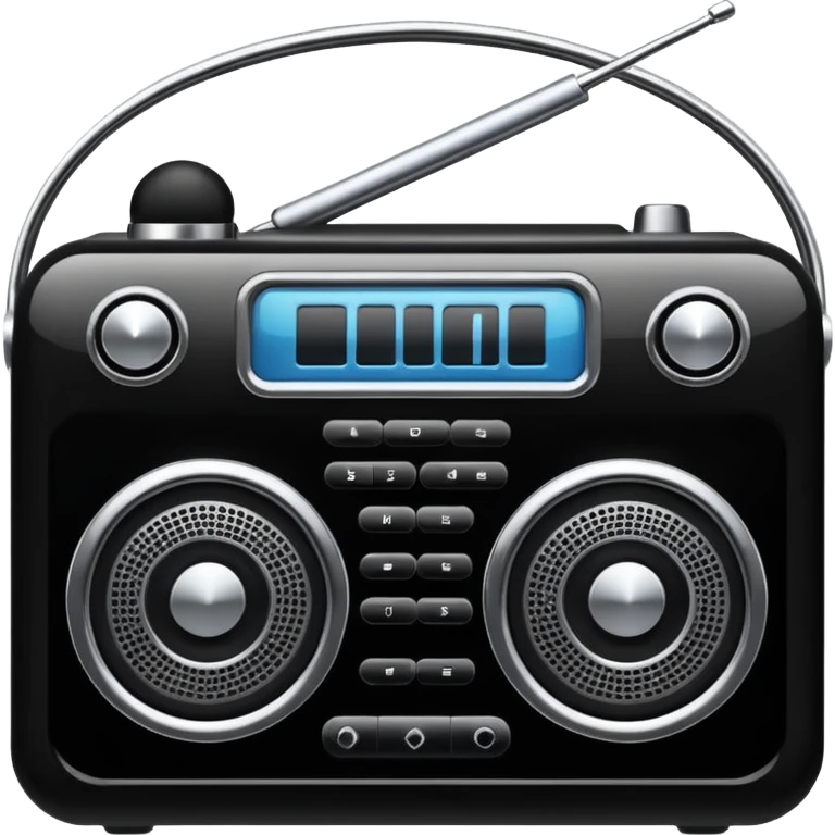 modern new radio emoji