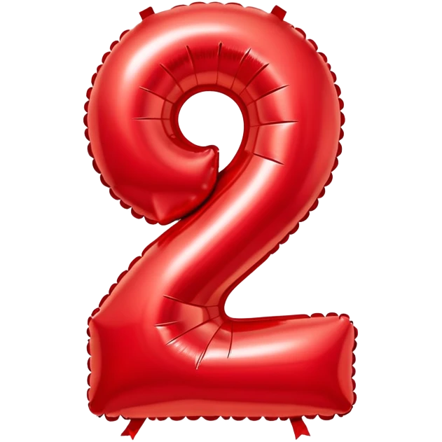 number 10 balloon emoji