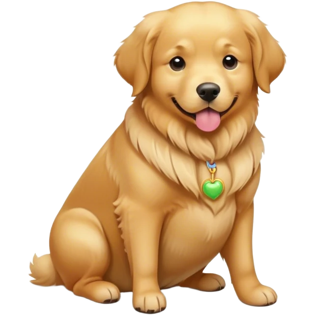 pregnant dog emoji