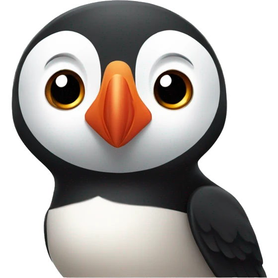 cute puffin emoji