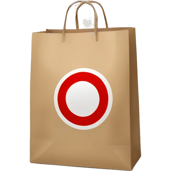 target shopping bag emoji