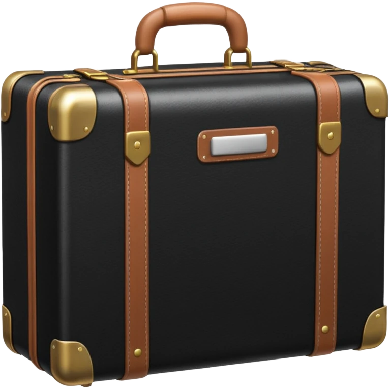 black luggage emoji