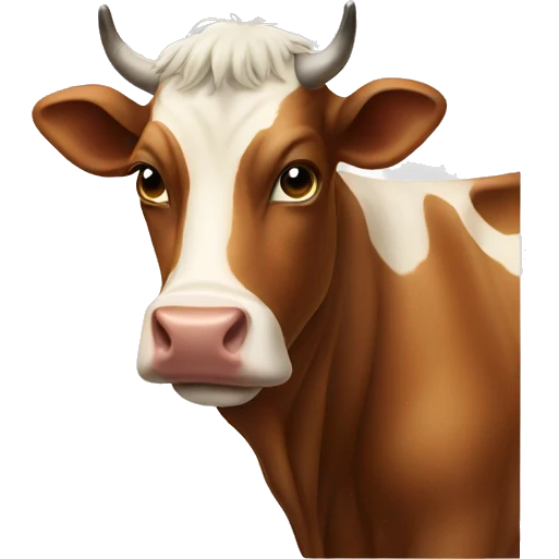 Cow emoji