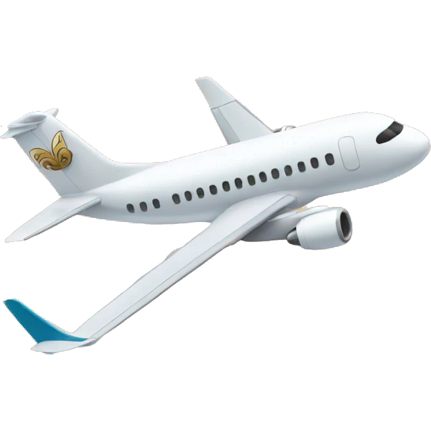 Flying to New Orleans on plane emoji