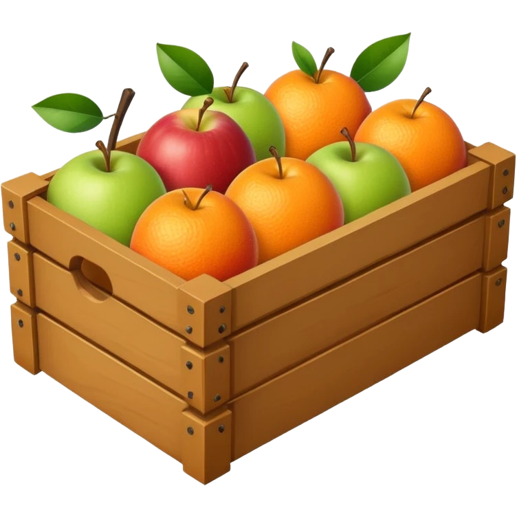 a fruit box emoji