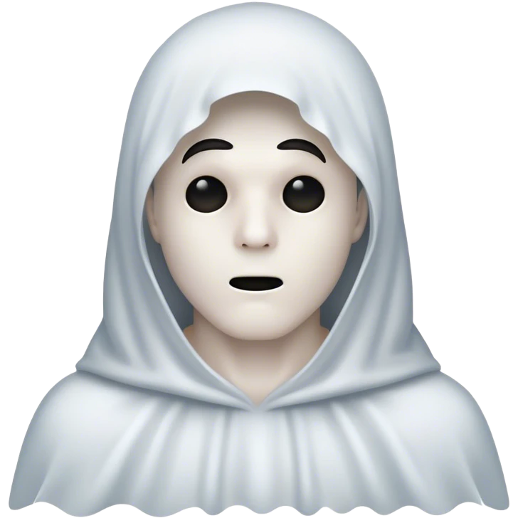 Guy in ghost costume emoji
