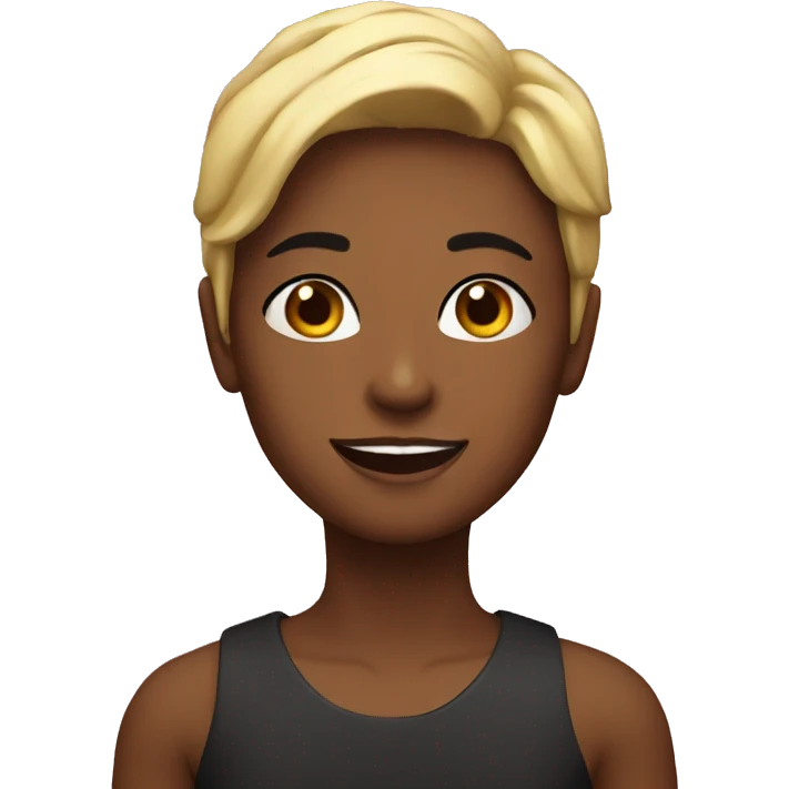 rosa negra emoji