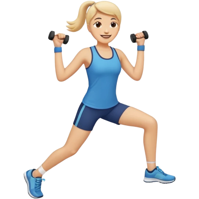 Exercício emoji aesthetic emoji