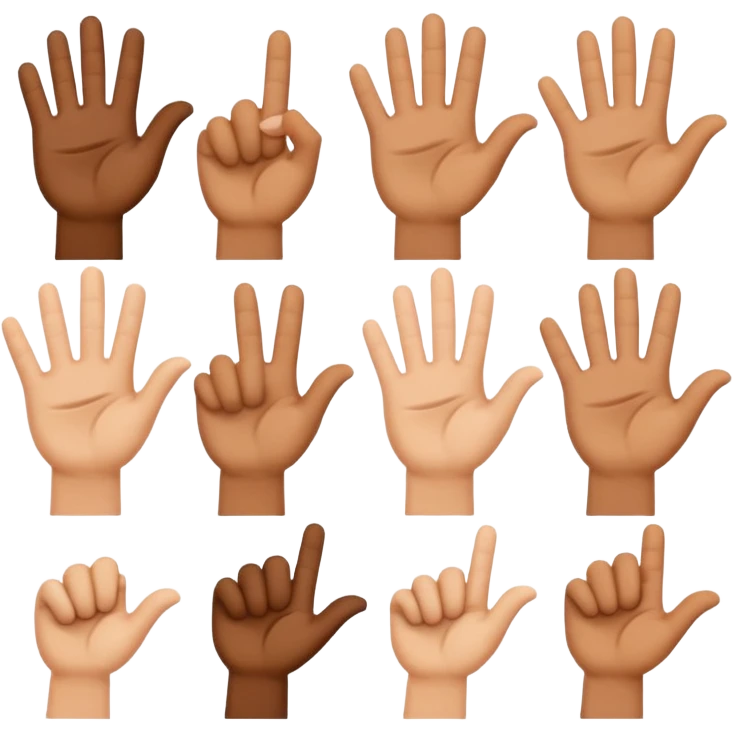 67 gesture emoji emoji