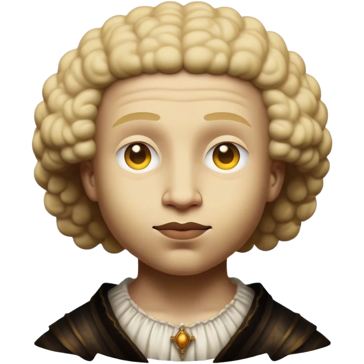 Cinematic Realistic Rembrandt Pop Culture Emoji, depicted with dramatic chiaroscuro reminiscent of the master, rendered with lifelike detail and moody historic lighting. emoji