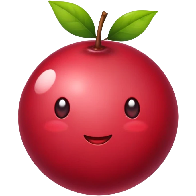 Cranberry  emoji