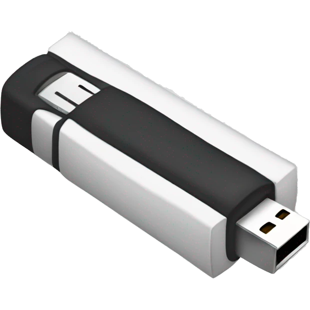 USB flash drive emoji