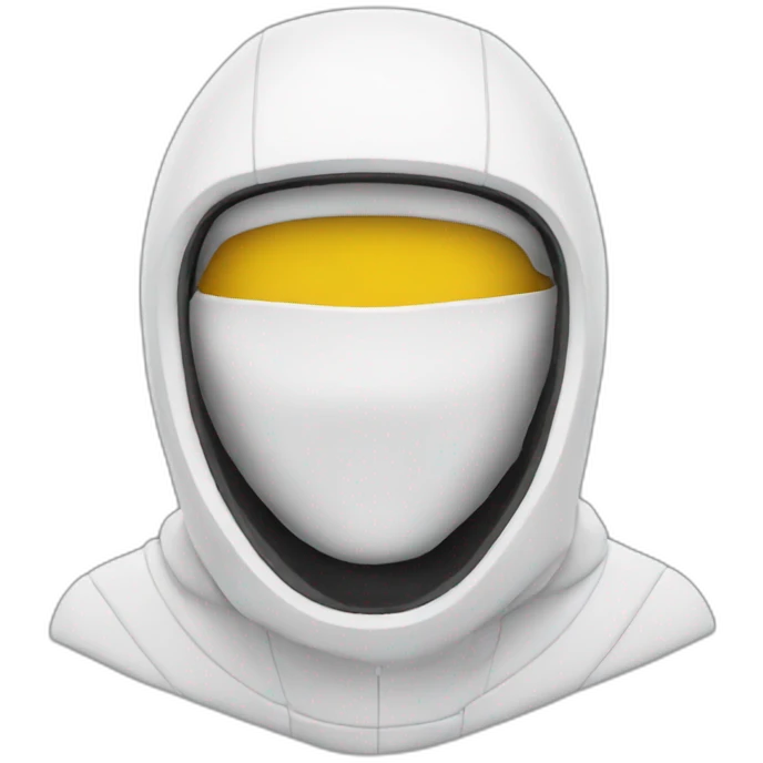 Skimask white emoji