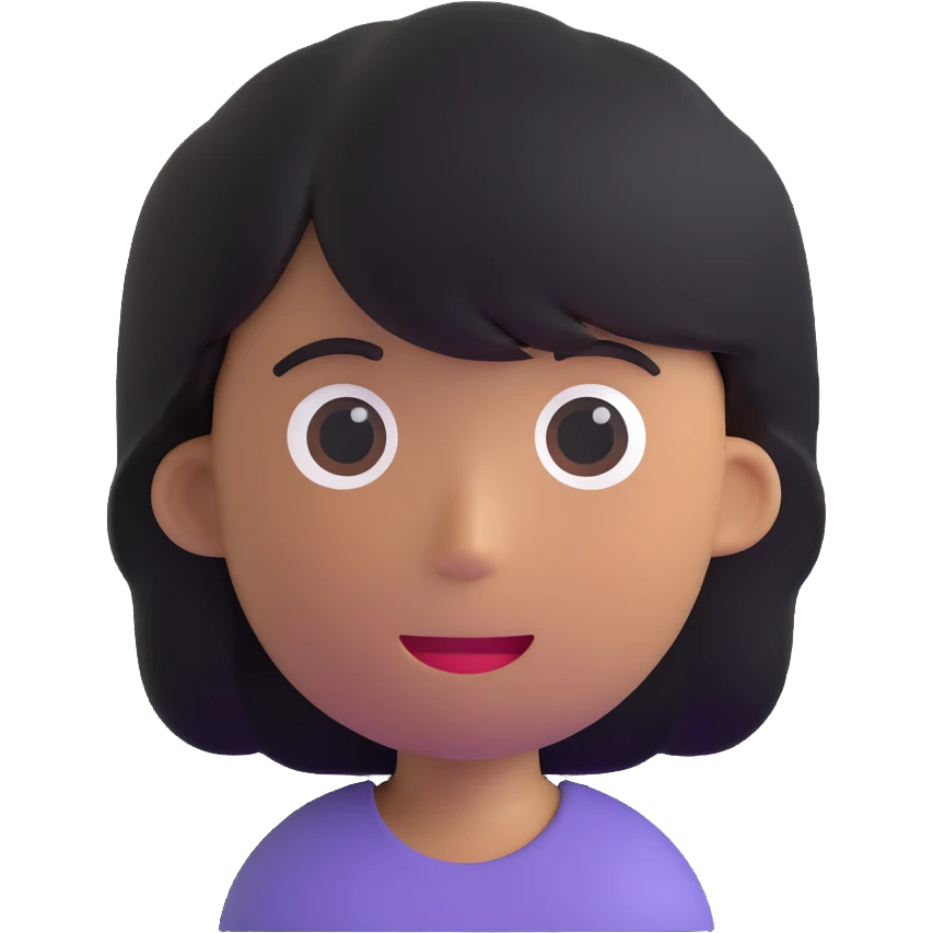 Hair hero emoji