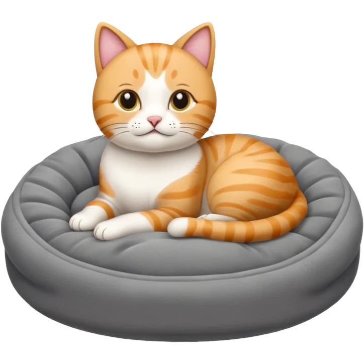Cat bed emoji