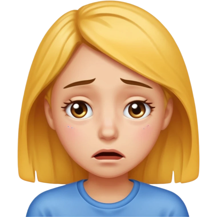 Overstimulated girl emoji