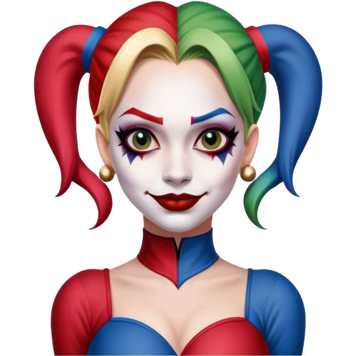 Harley Quinn Jester Suit emoji