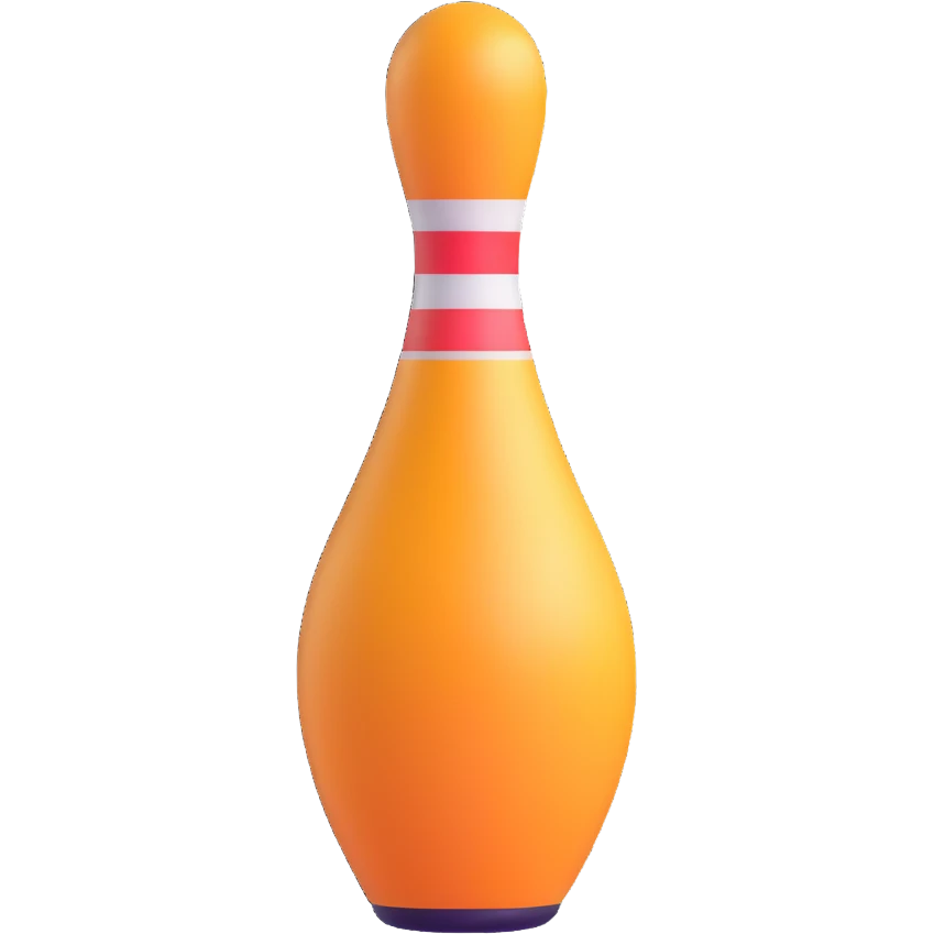 bowling pin emoji