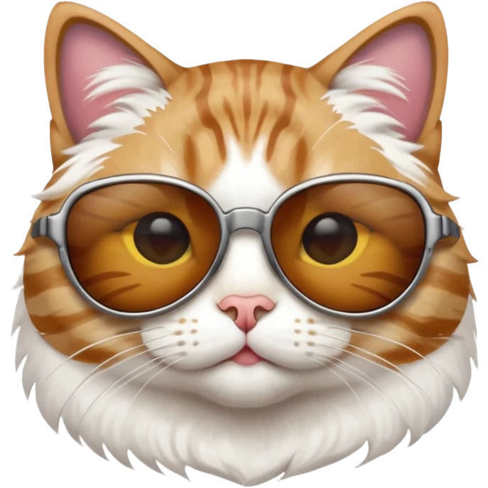Cat wearing sunglasses emoji