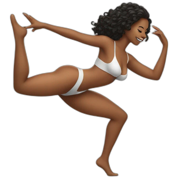 Sexy woman dancing emoji