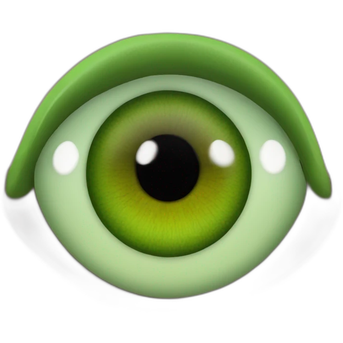 Frog's eye emoji
