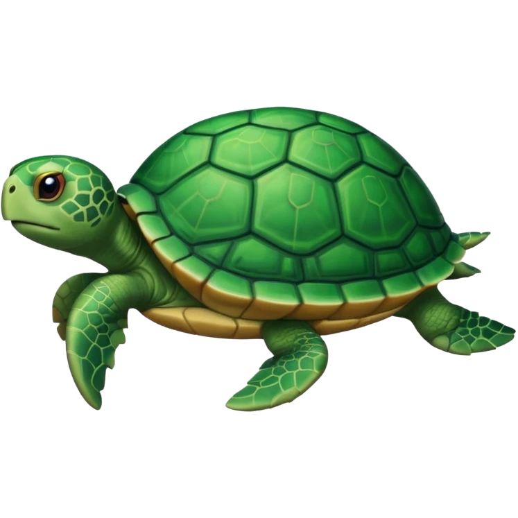 Turtle with bow emoji