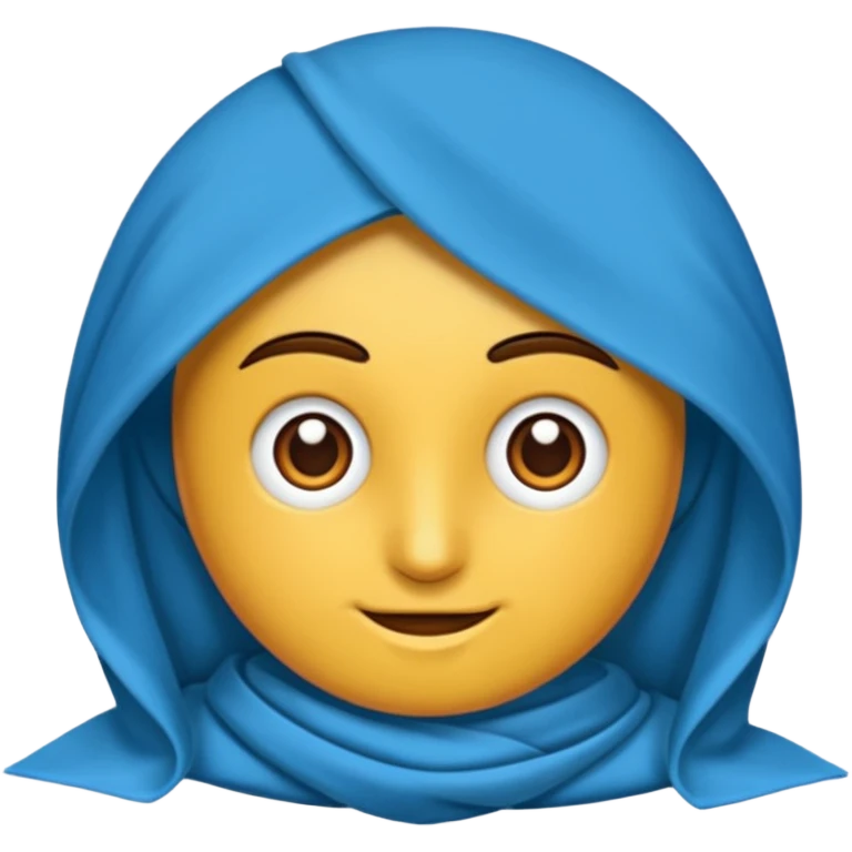 Hayır ben bir tik istedim sadece mavi olsun ve yuvarlak olsun emoji