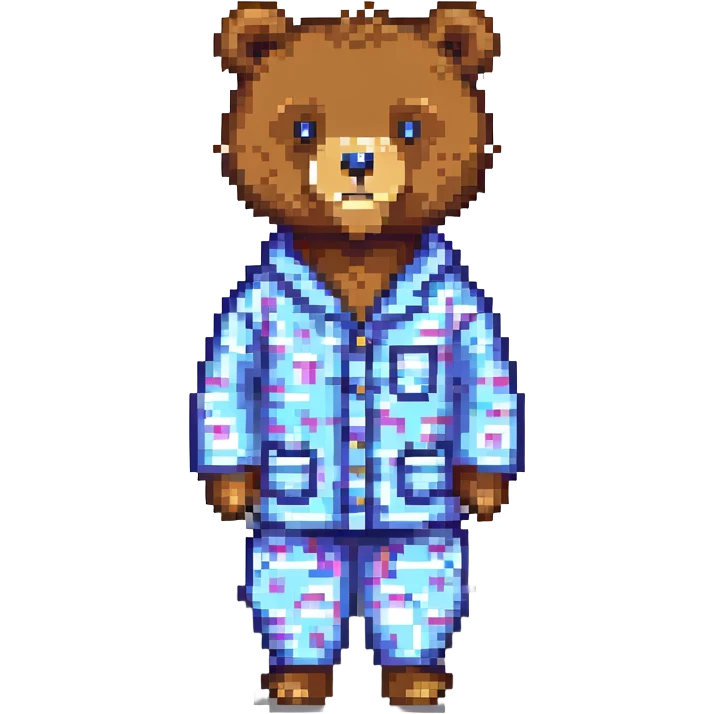 bear in pajamas emoji