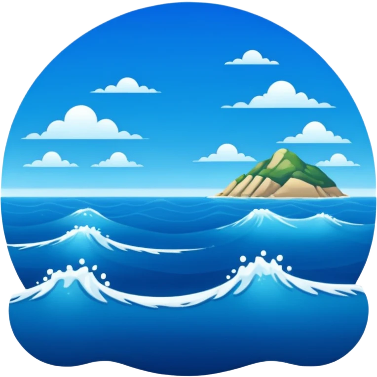 wide ocean emoji