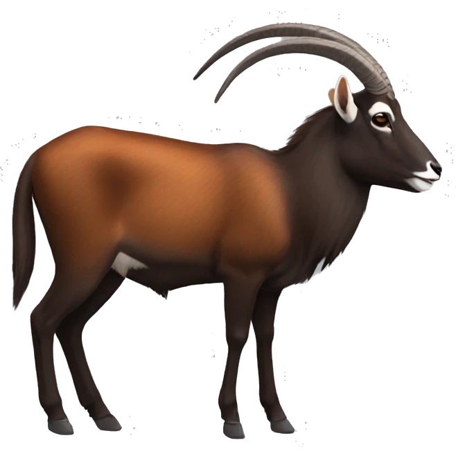 sable antelope emoji