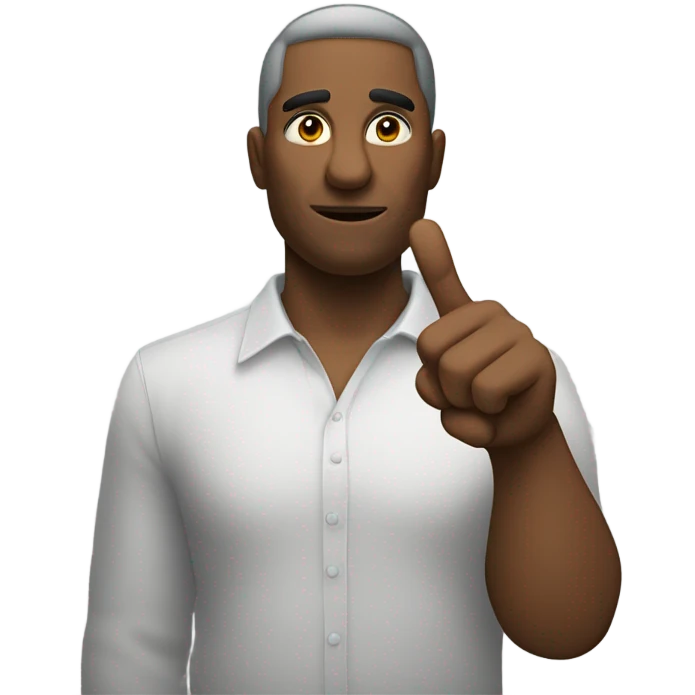 Saying fuck you emoji