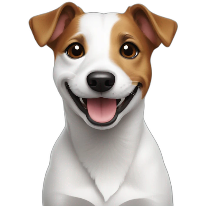 jack russell smiling emoji
