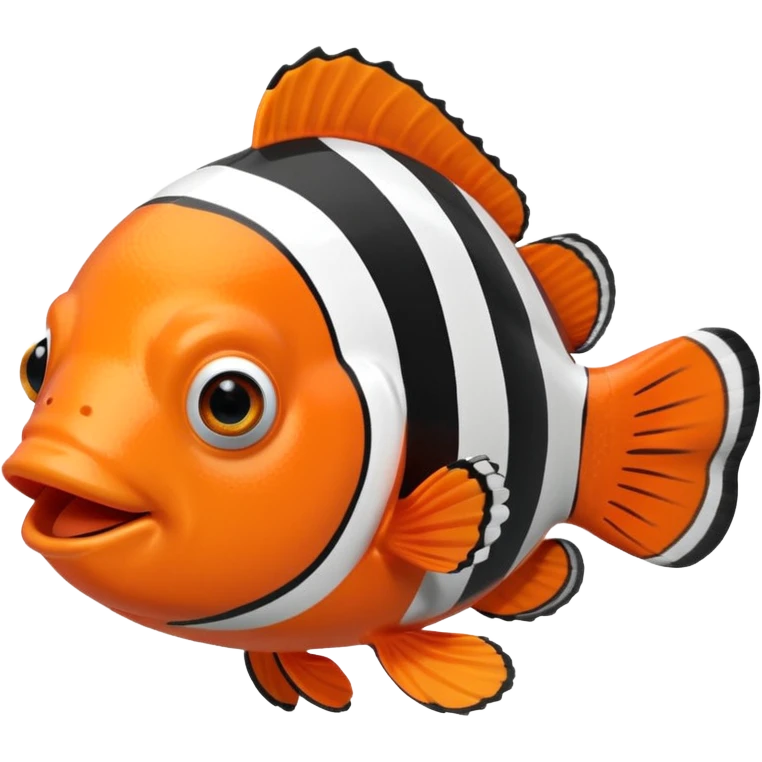 Nemo clownfish emoji