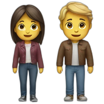 Two people emoji