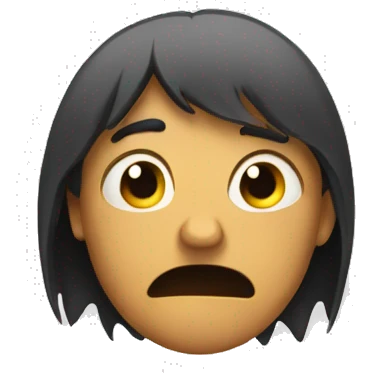 Stressed out emoji