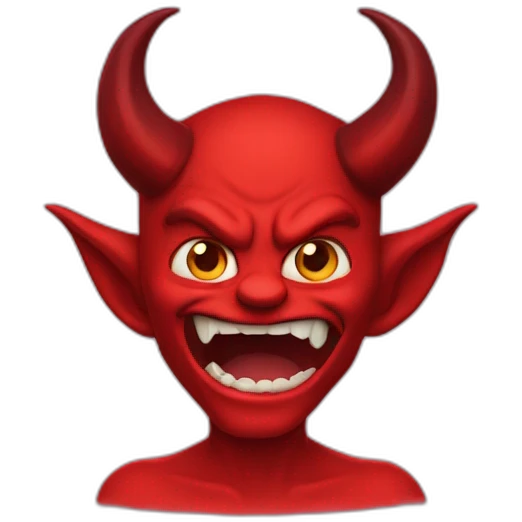 devil luaghing emoji
