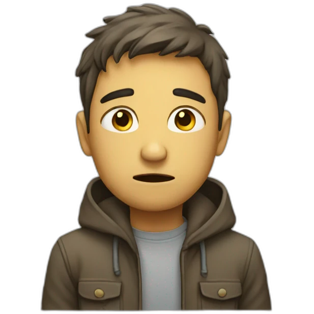 Triste emoji
