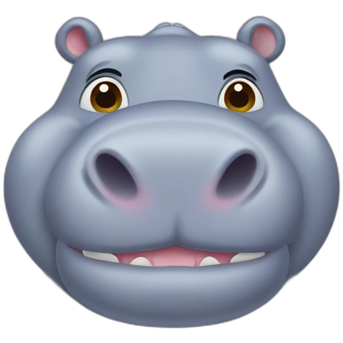 Hippo emoji