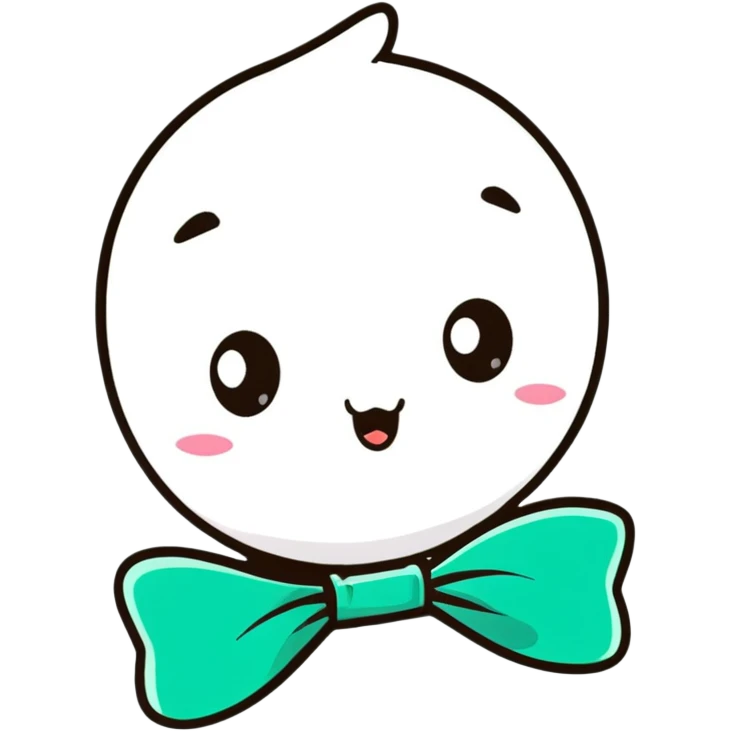 cute ribbon emoji