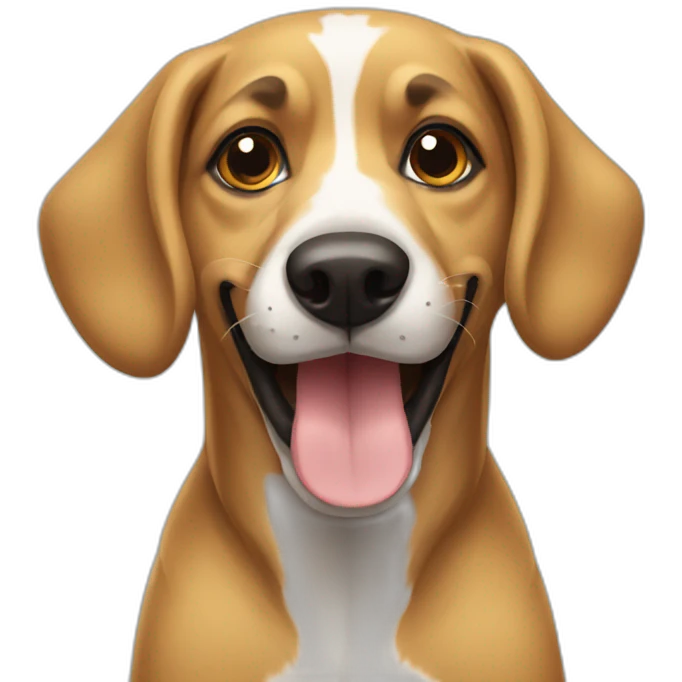 Brazilian dog emoji