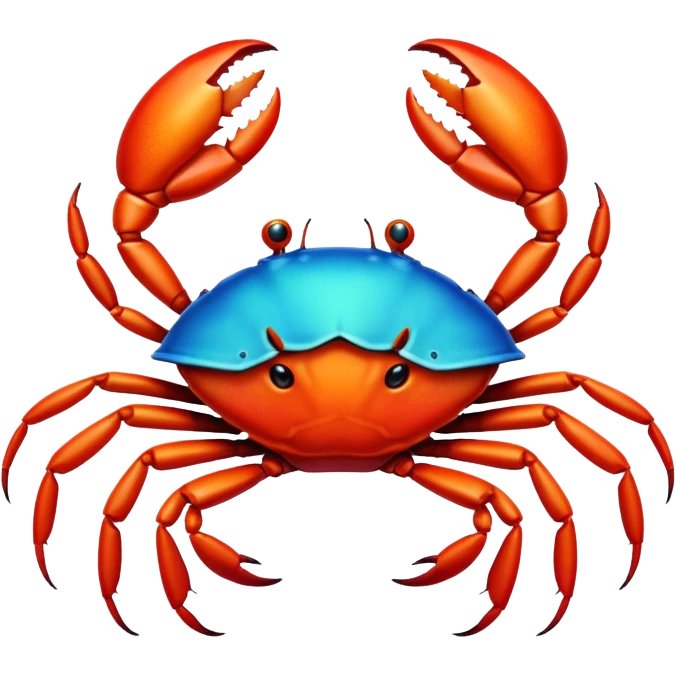 A hood crab emoji
