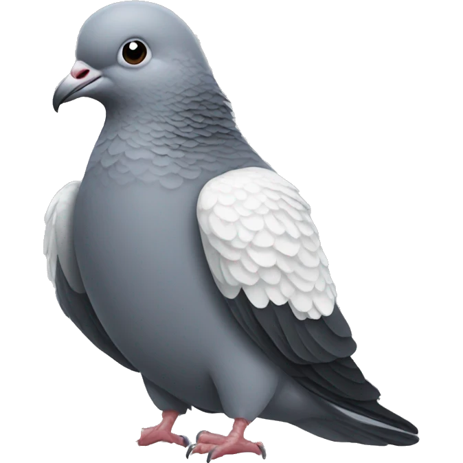 pigeon eating popcorn emoji