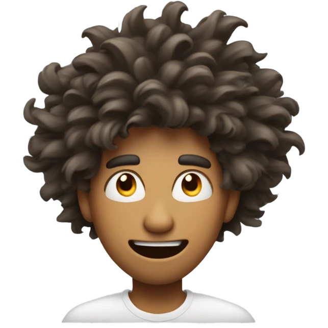 going crazy emoji