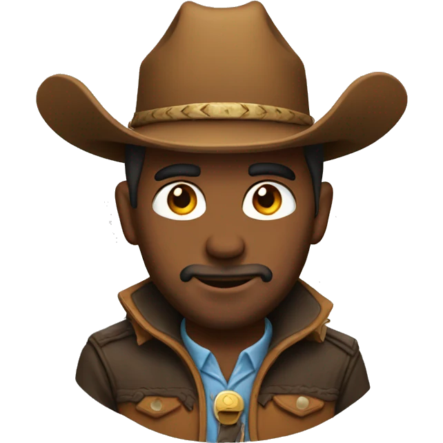 High cowboy emoji