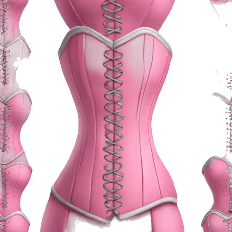 Corset pink emoji