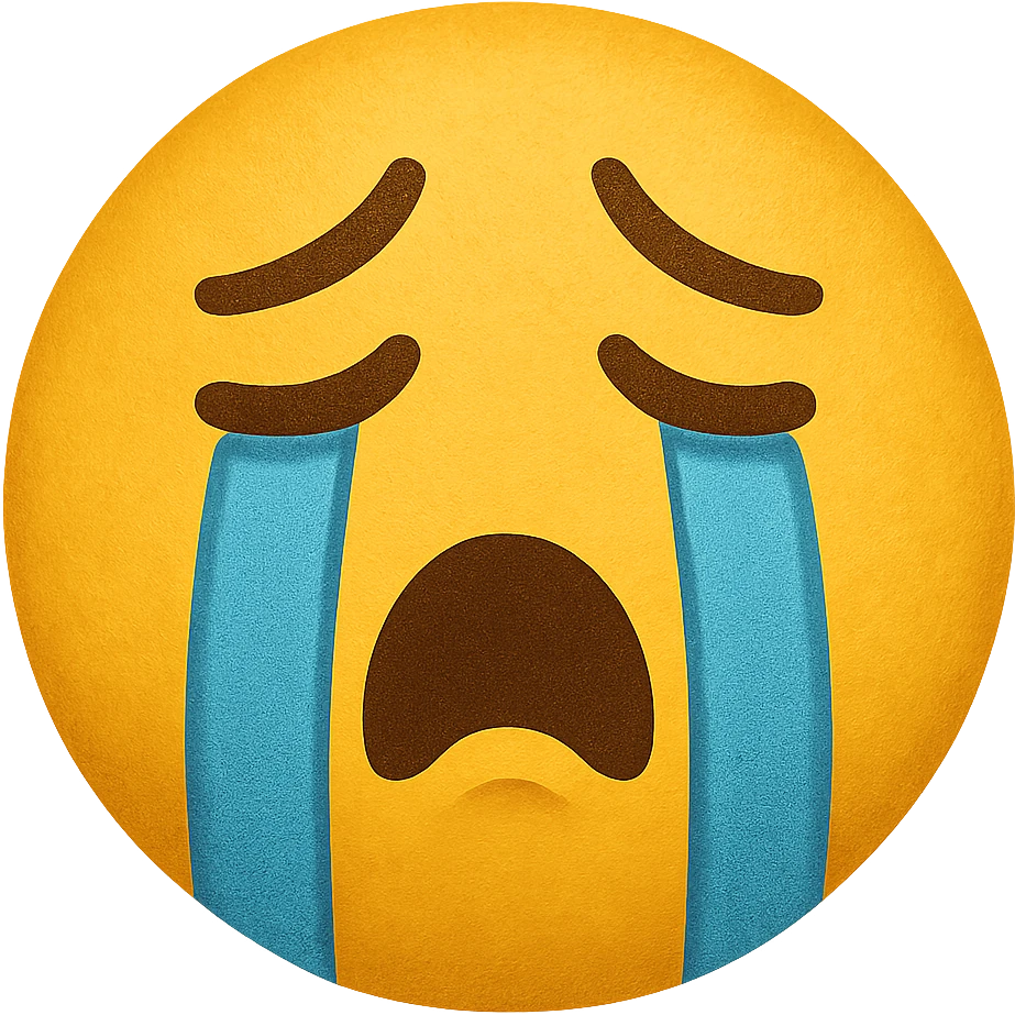 crying face emoji emoji