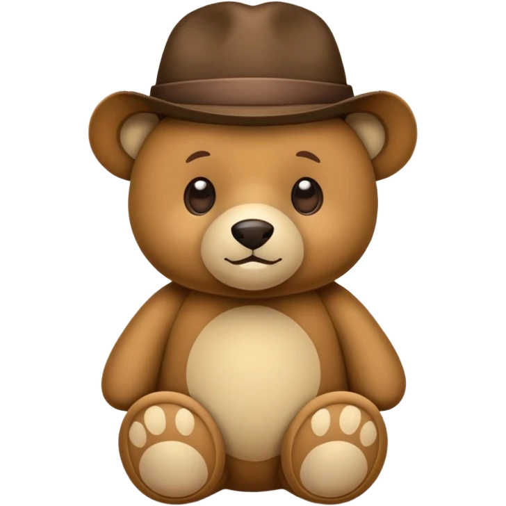 urso com chapéu de formatura  emoji
