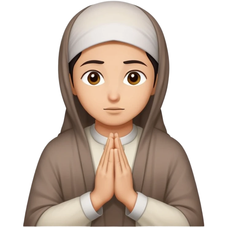 muslim making prayer emoji