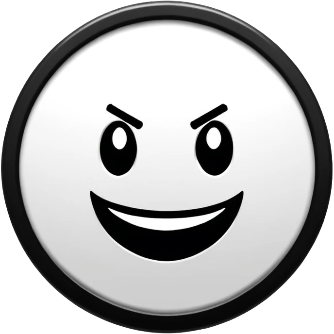 irate stencil on drum emoji